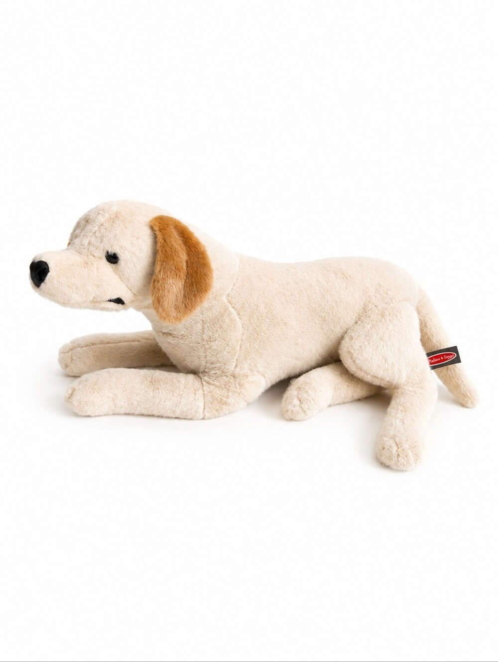Melissa & Doug Yellow Lab Puppy Plush Stuffed Dog Large 24" Realistic Laying